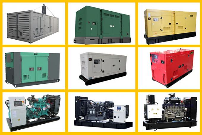 Doosan a actionné le diesel de générateur de 375KVA 300KVA avec l'auvent insonorisé