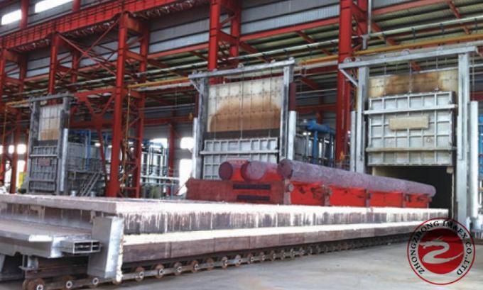Ouvrez-vous meurent en forgeant les pièces forgées par acier au carbone lourd d'énergie éolienne d'axe, ASTM A668/A668-96
